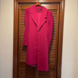 Pink Woman’s Wrap Jacket Size Medium